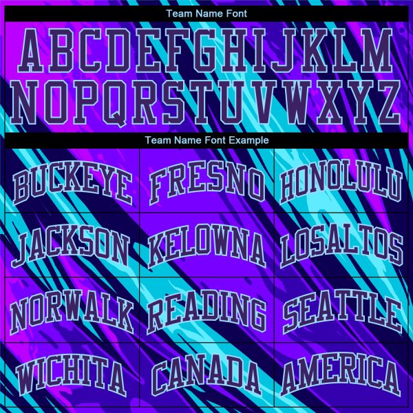 Custom 3D Pattern Design Abstract Pattern For Sport Team Authentic Baseball Jersey - Image 4