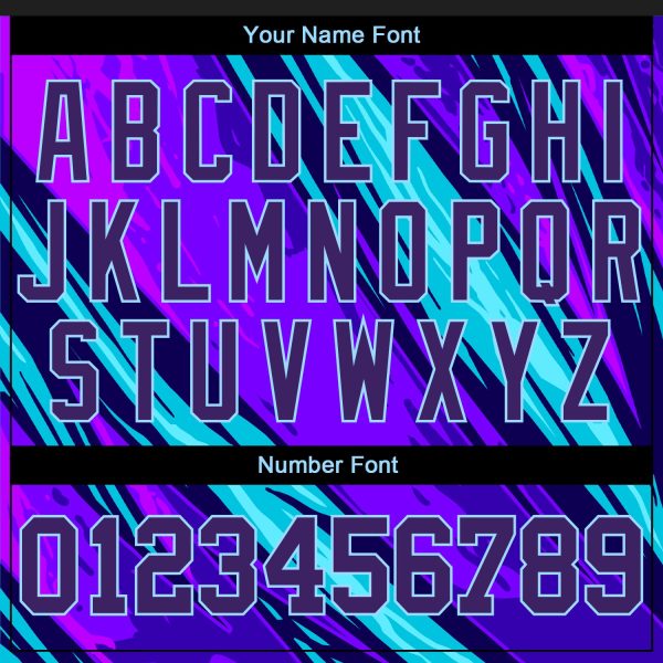 Custom 3D Pattern Design Abstract Pattern For Sport Team Authentic Baseball Jersey - Image 5
