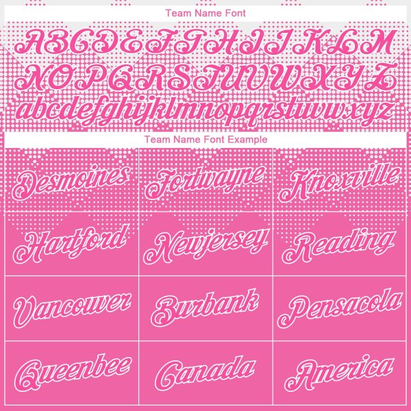 Custom Stitched White Pink 3D Pattern Design Sports Pullover Sweatshirt Hoodie - Image 3