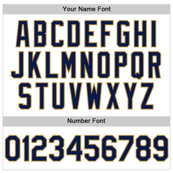 Custom White Navy-Old Gold Line Authentic Baseball Jersey - Image 5