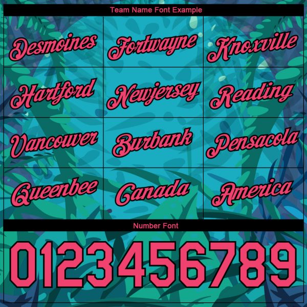 Custom Green Neon Pink-Black 3D Pattern Design Tropical Hawaii Pelican Performance T-Shirt - Image 3
