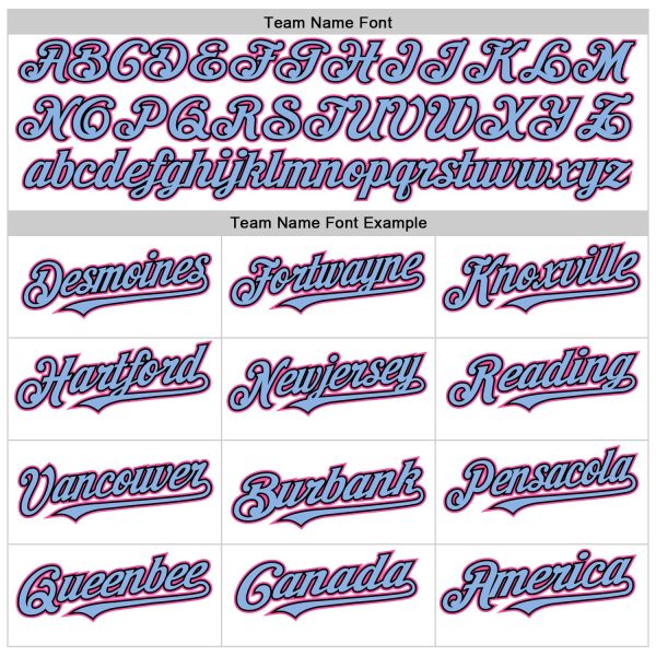 Custom White Light Blue Black-Pink 3D Pattern Design Gradient Style Twinkle Star Authentic Baseball Jersey - Image 4