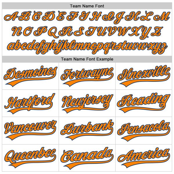 Custom White Bay Orange-US Navy Blue 3D Pattern Halloween Authentic Baseball Jersey - Image 4