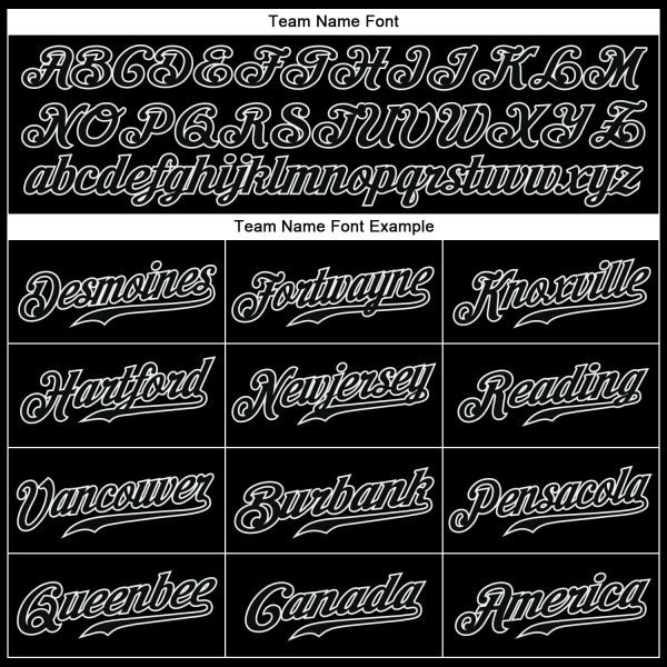 Custom Black Black-White Authentic Baseball Jersey - Image 4
