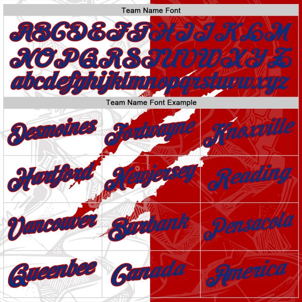 Custom Graffiti Pattern Royal-Red Scratch 3D Performance T-Shirt - Image 3