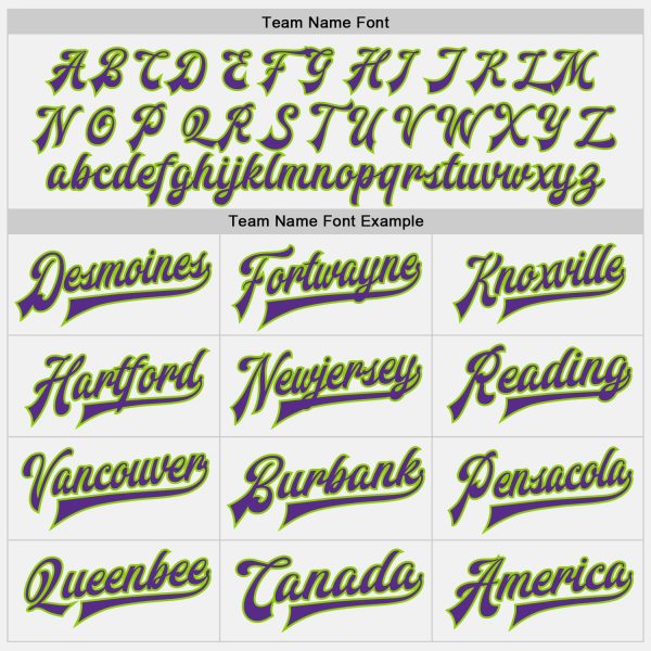Custom White Purple Pinstripe Neon Green-Black Bomber Full-Snap Varsity Letterman Jacket - Image 4