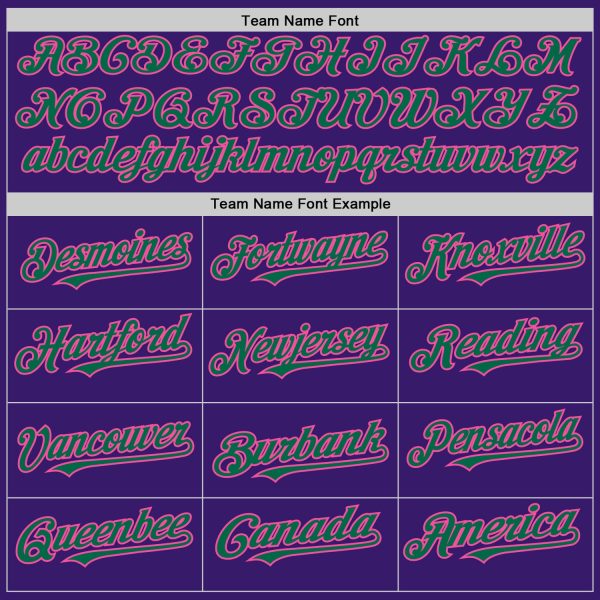 Custom Purple Kelly Green-Pink Bomber Full-Snap Varsity Letterman Two Tone Hoodie Jacket - Image 4