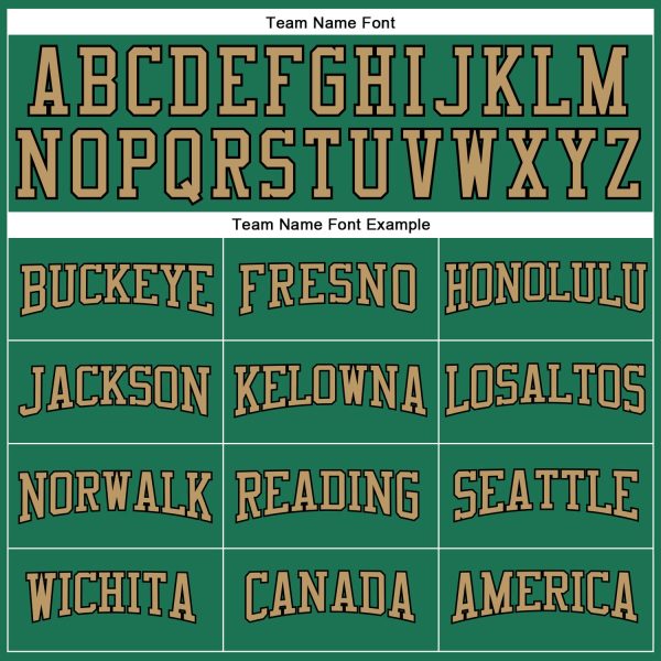 Custom Kelly Green Old Gold-Black Long Sleeve Performance Salute To Service T-Shirt - Image 4
