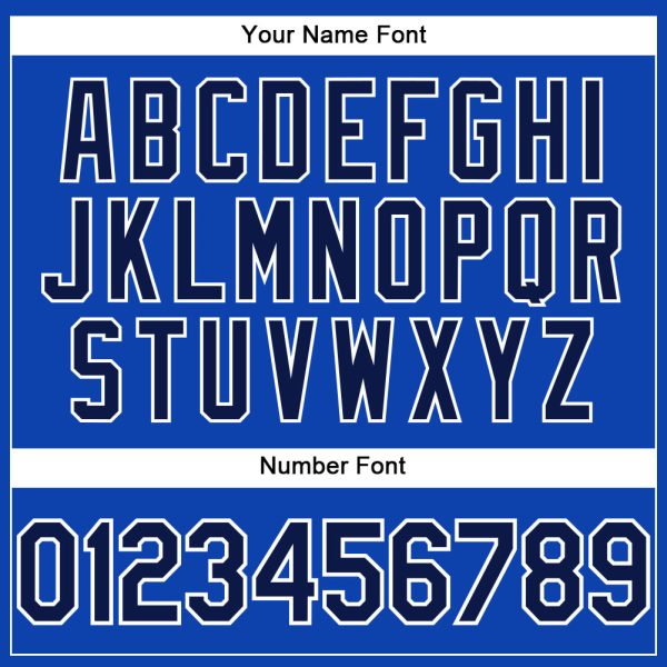 Custom Thunder Blue Navy-White Performance T-Shirt - Image 4