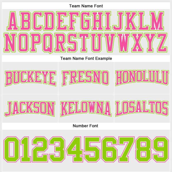 Custom Stitched White Neon Green-Pink Football Pullover Sweatshirt Hoodie - Image 3